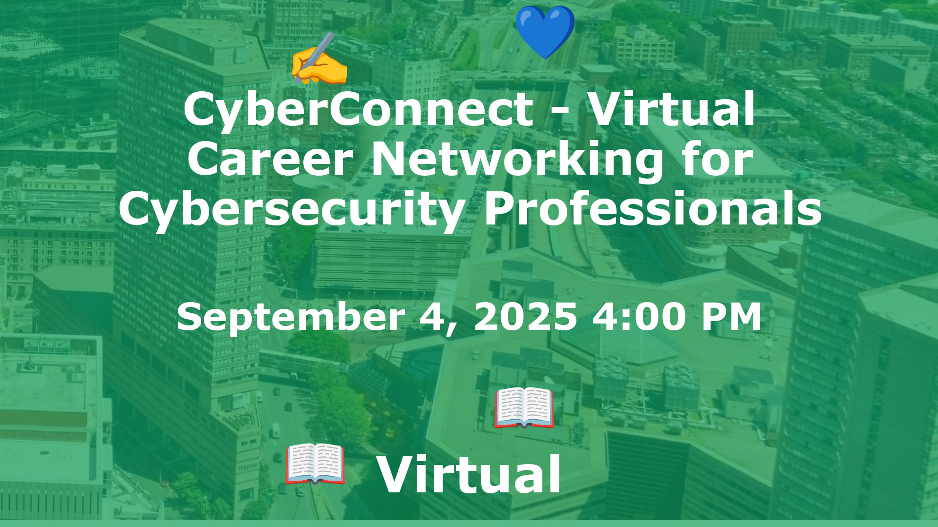 CyberConnect - Virtual Career Networking for Cybersecurity Professionals event image